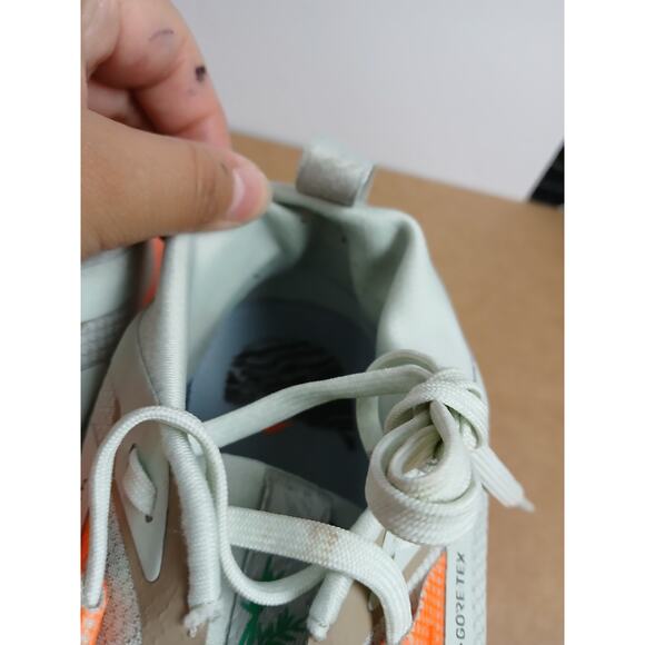 USED Nike Pegasus Trail 5 Mens Trail Running Shoe ,Silver/Wild Mango/Coral-Sz 10 - Picture 4 of 5